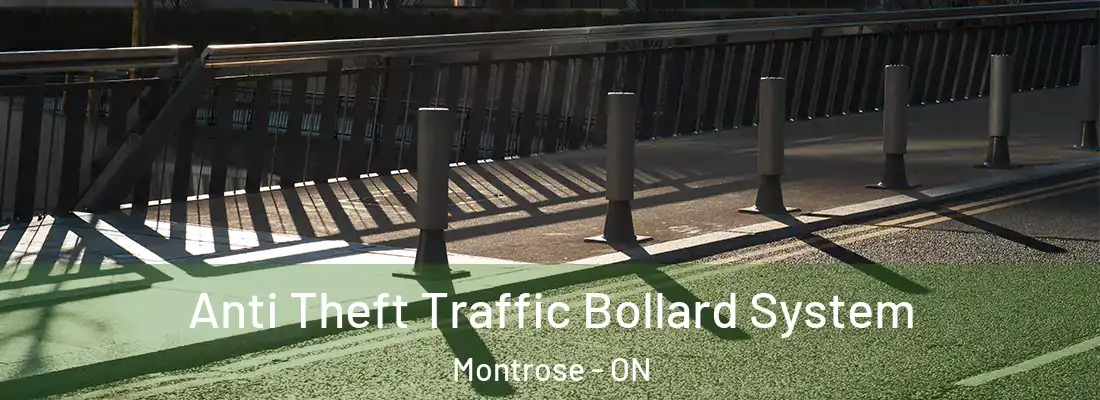  Anti Theft Traffic Bollard System Montrose - ON