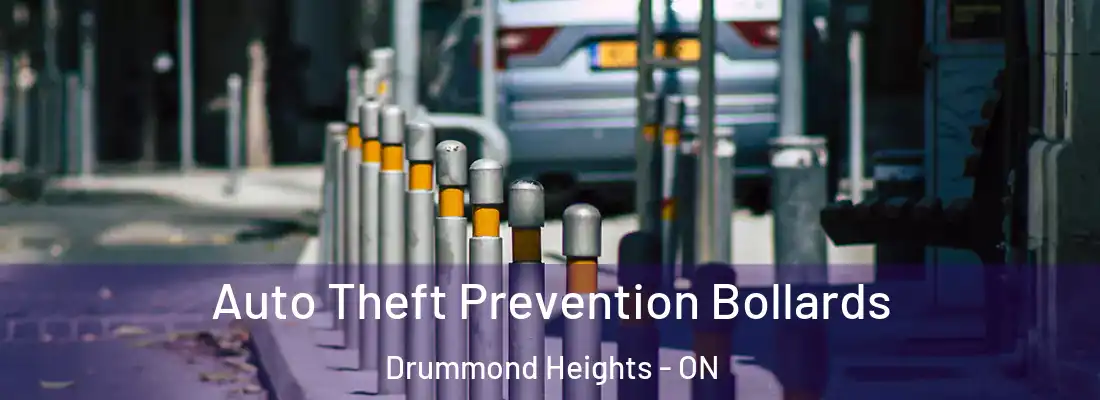  Auto Theft Prevention Bollards Drummond Heights - ON