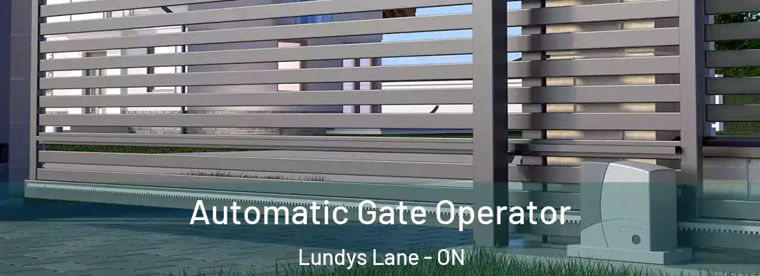  Automatic Gate Operator Lundys Lane - ON