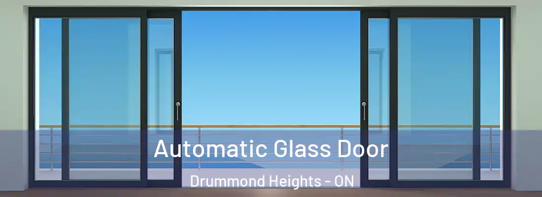  Automatic Glass Door Drummond Heights - ON