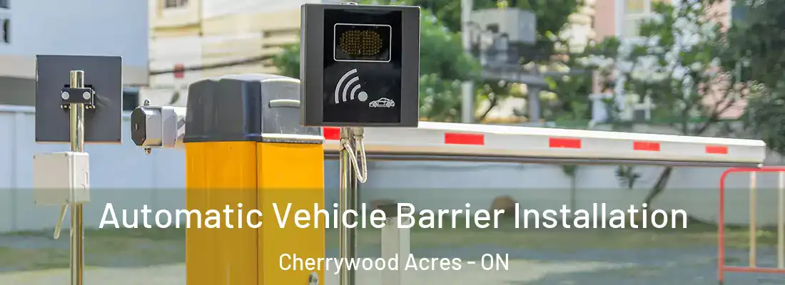 Automatic Vehicle Barrier Installation Cherrywood Acres - ON