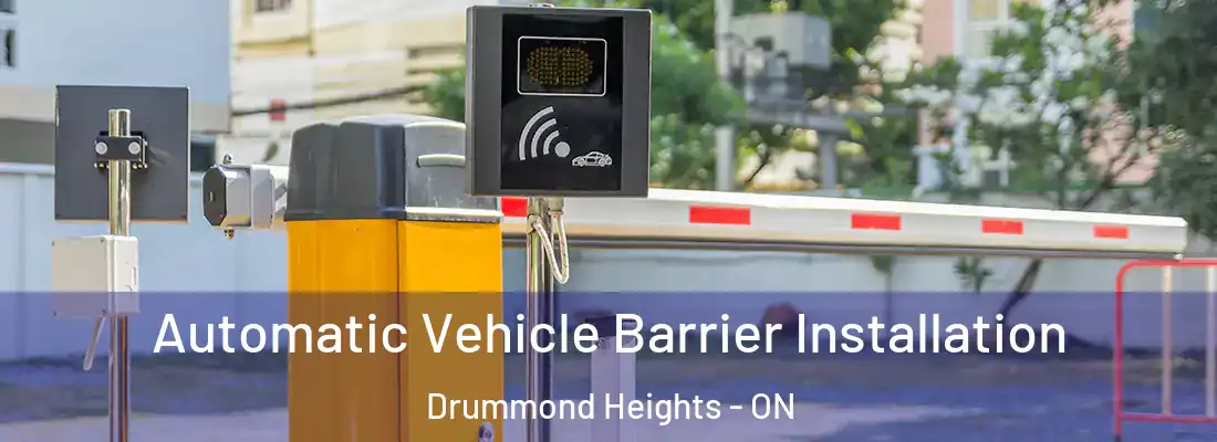  Automatic Vehicle Barrier Installation Drummond Heights - ON
