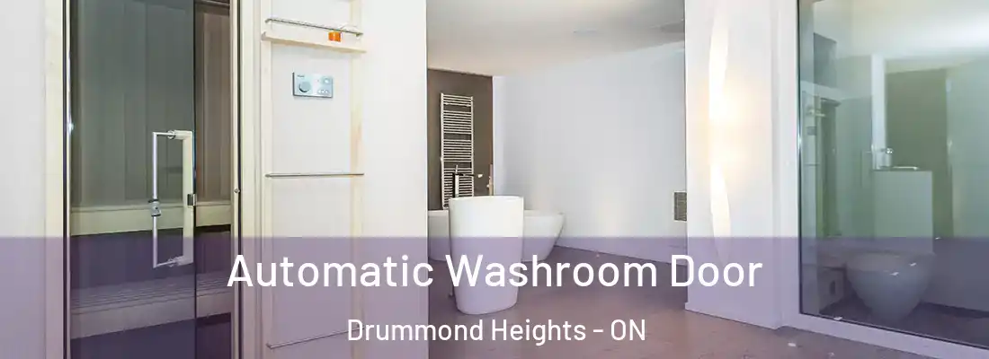  Automatic Washroom Door Drummond Heights - ON