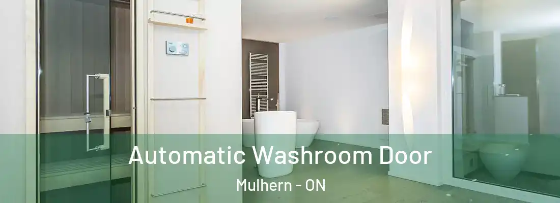 Automatic Washroom Door Mulhern - ON