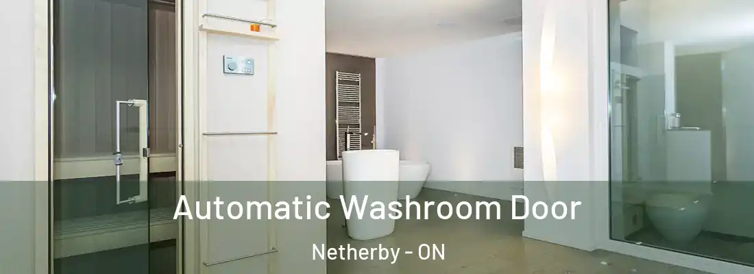  Automatic Washroom Door Netherby - ON