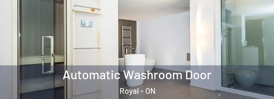  Automatic Washroom Door Royal - ON