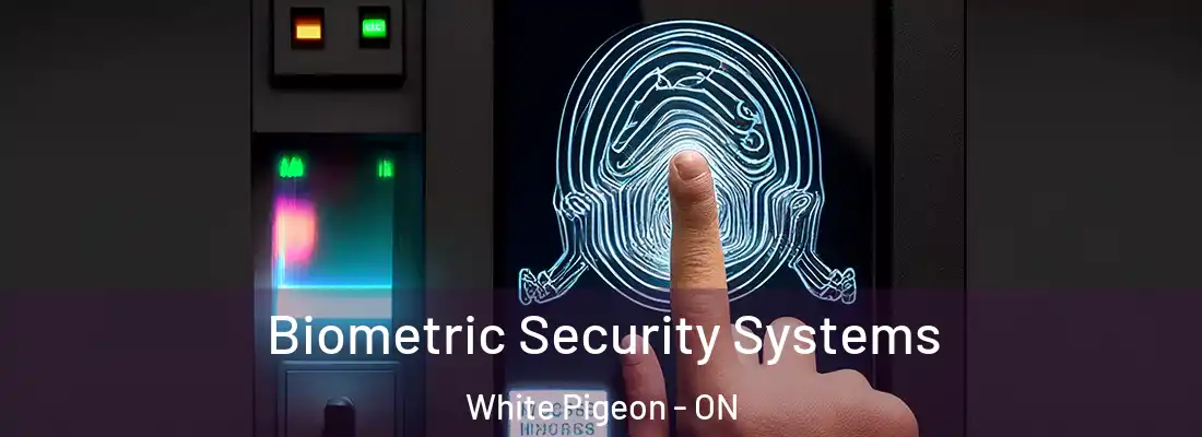  Biometric Security Systems White Pigeon - ON
