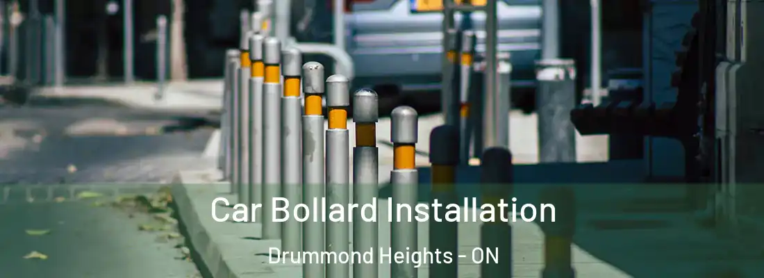  Car Bollard Installation Drummond Heights - ON