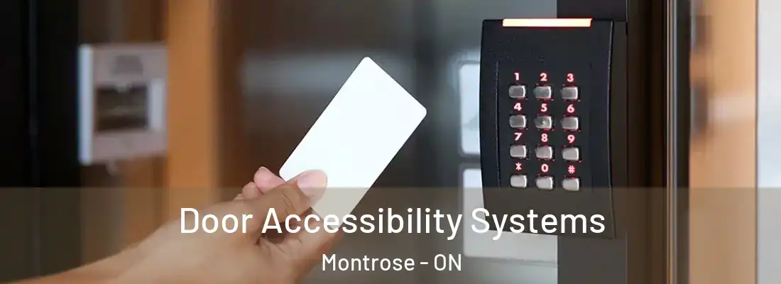  Door Accessibility Systems Montrose - ON