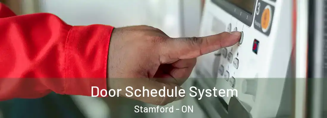  Door Schedule System Stamford - ON