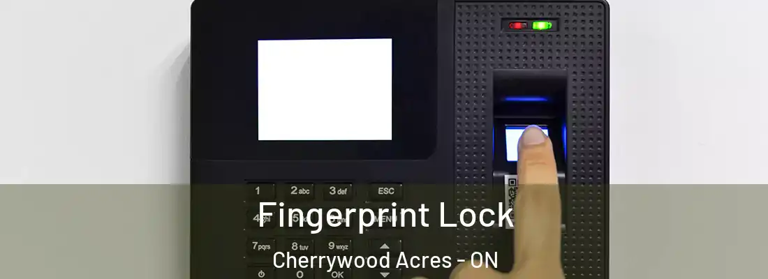  Fingerprint Lock Cherrywood Acres - ON