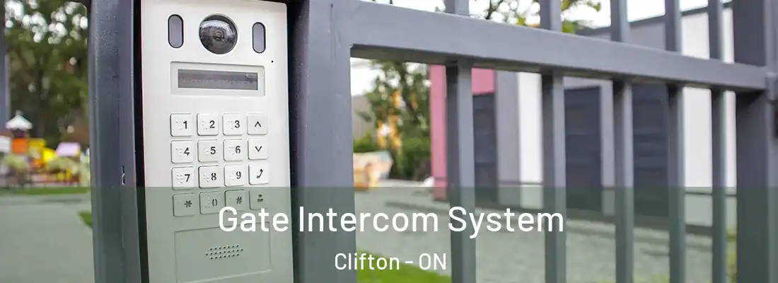  Gate Intercom System Clifton - ON