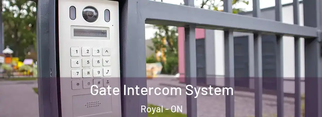  Gate Intercom System Royal - ON