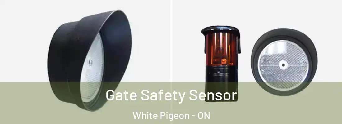  Gate Safety Sensor White Pigeon - ON