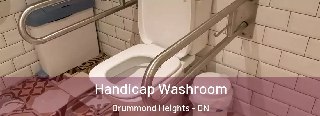  Handicap Washroom Drummond Heights - ON