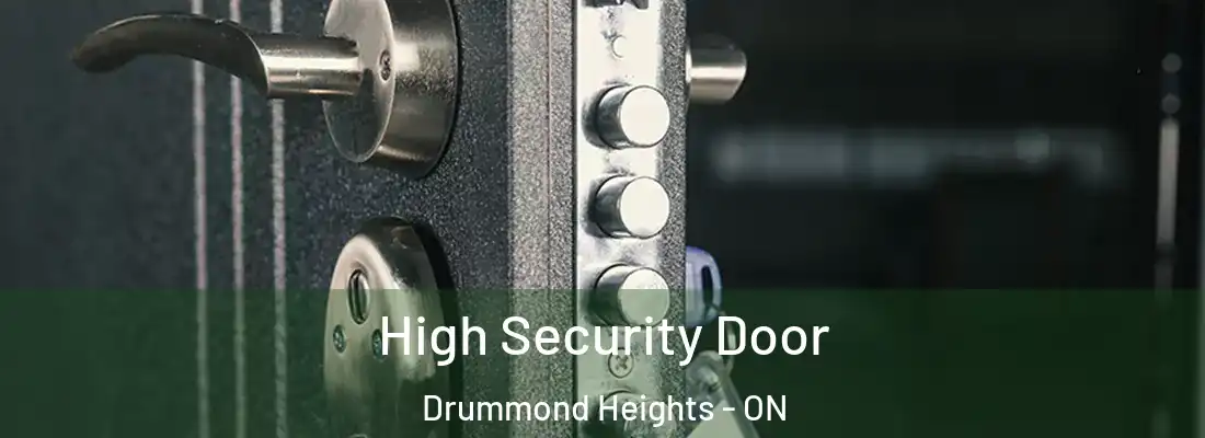 High Security Door Drummond Heights - ON