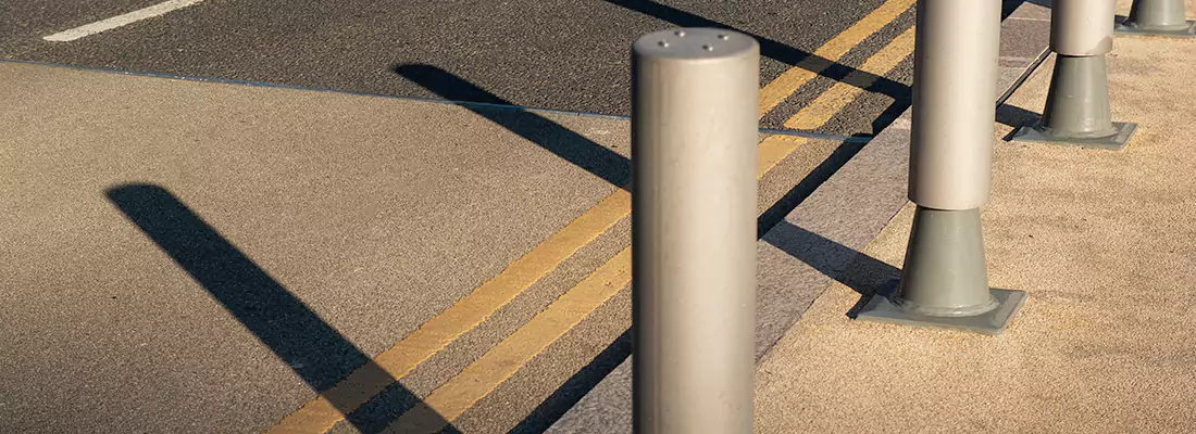 Custom Retractable Barrier Column Installations in Stamford, ON