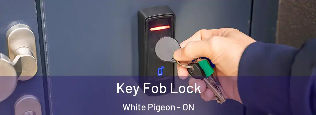  Key Fob Lock White Pigeon - ON