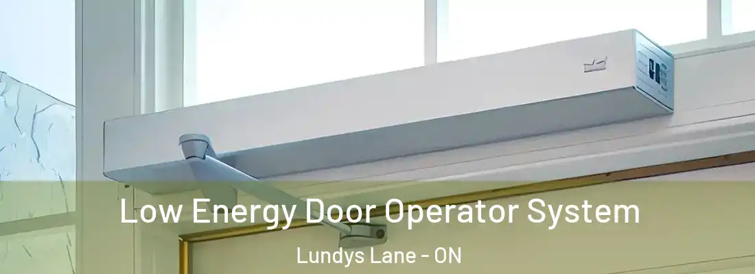  Low Energy Door Operator System Lundys Lane - ON