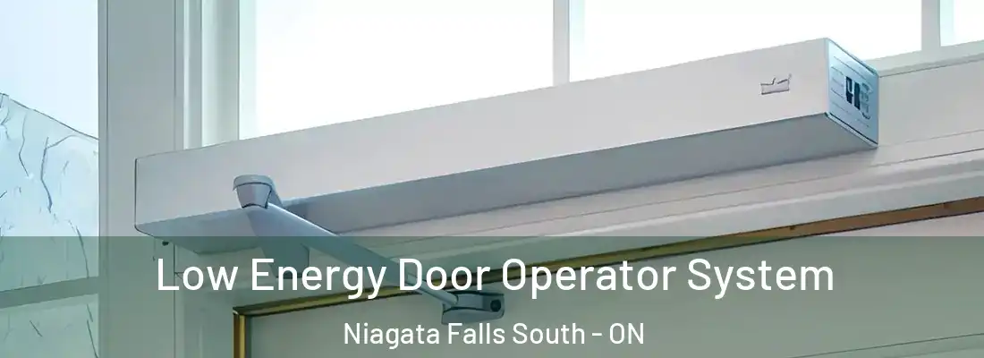  Low Energy Door Operator System Niagata Falls South - ON