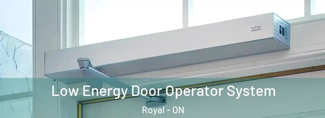  Low Energy Door Operator System Royal - ON