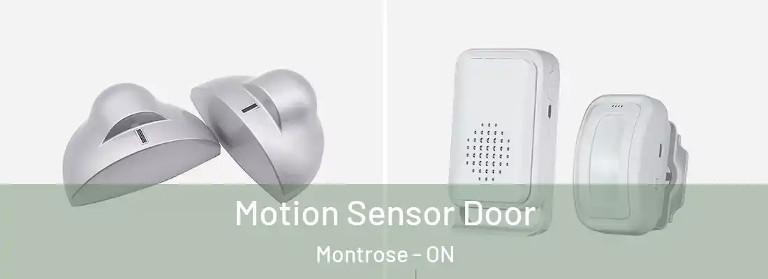  Motion Sensor Door Montrose - ON