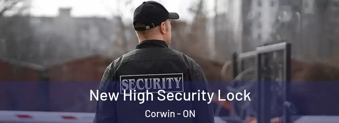  New High Security Lock Corwin - ON