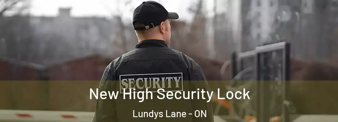  New High Security Lock Lundys Lane - ON