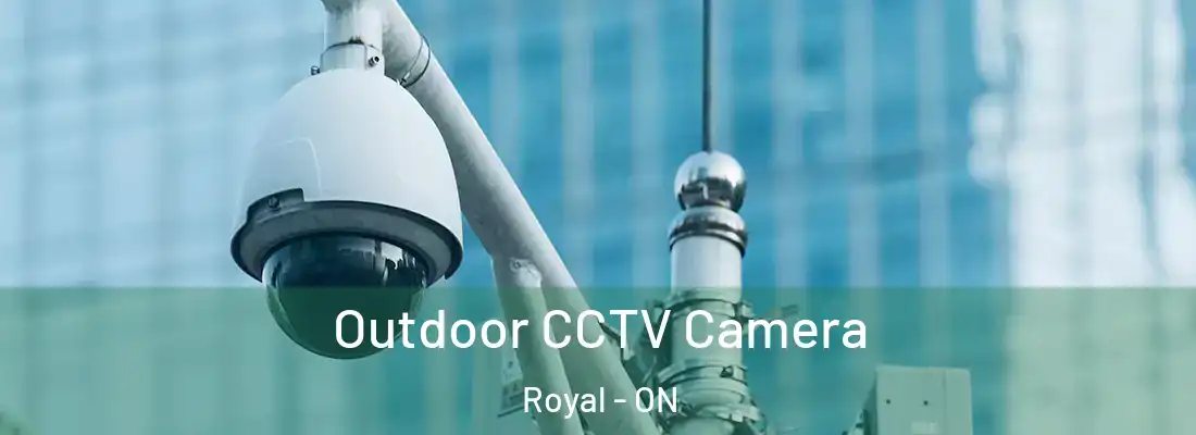  Outdoor CCTV Camera Royal - ON