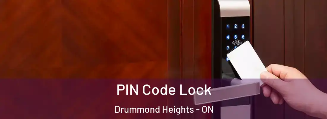  PIN Code Lock Drummond Heights - ON