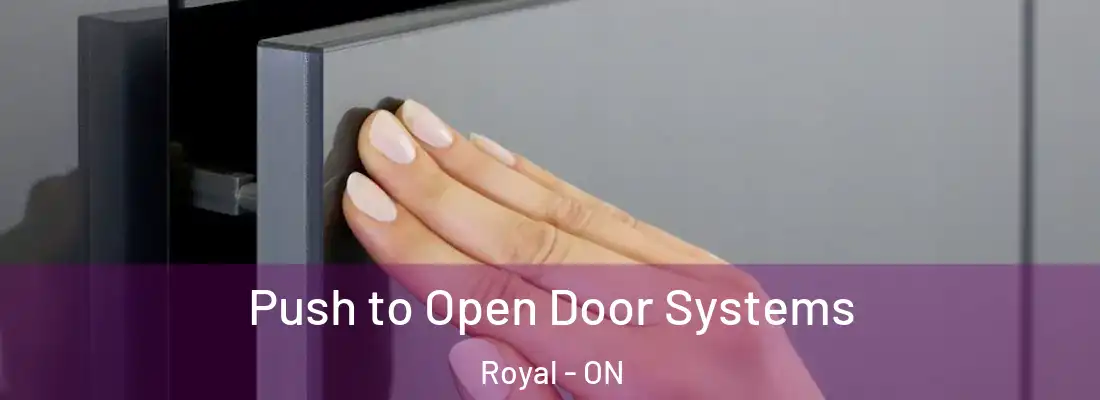  Push to Open Door Systems Royal - ON