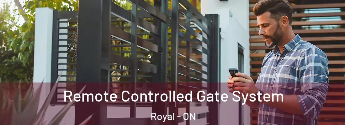  Remote Controlled Gate System Royal - ON