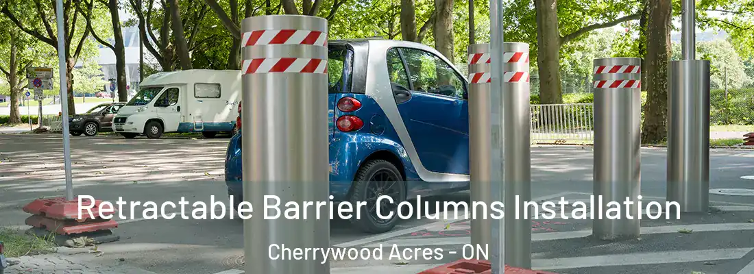  Retractable Barrier Columns Installation Cherrywood Acres - ON