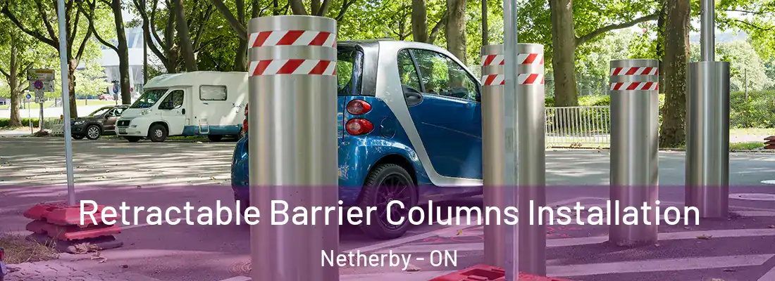  Retractable Barrier Columns Installation Netherby - ON