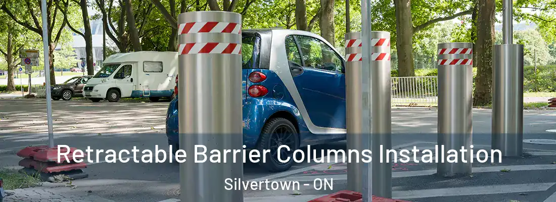  Retractable Barrier Columns Installation Silvertown - ON
