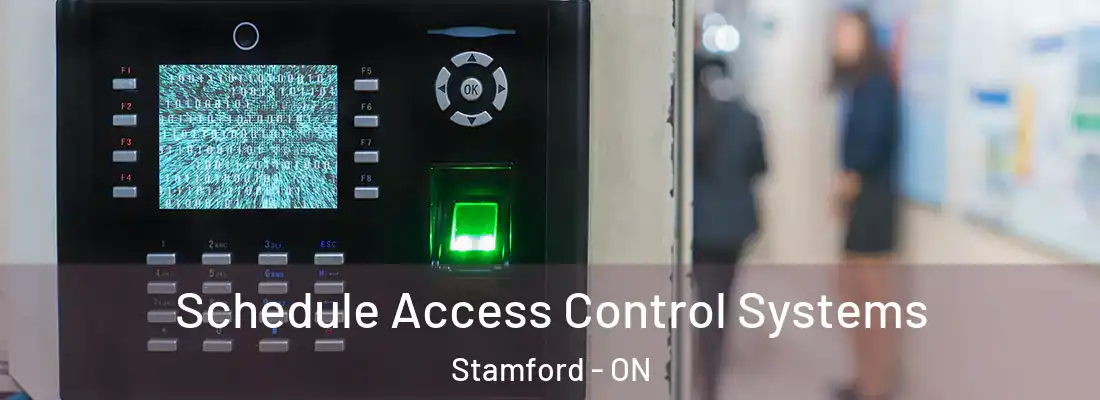  Schedule Access Control Systems Stamford - ON