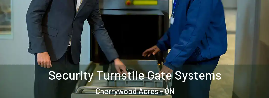  Security Turnstile Gate Systems Cherrywood Acres - ON