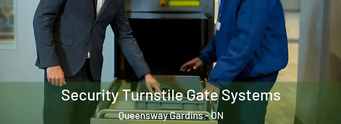 Security Turnstile Gate Systems Queensway Gardins - ON