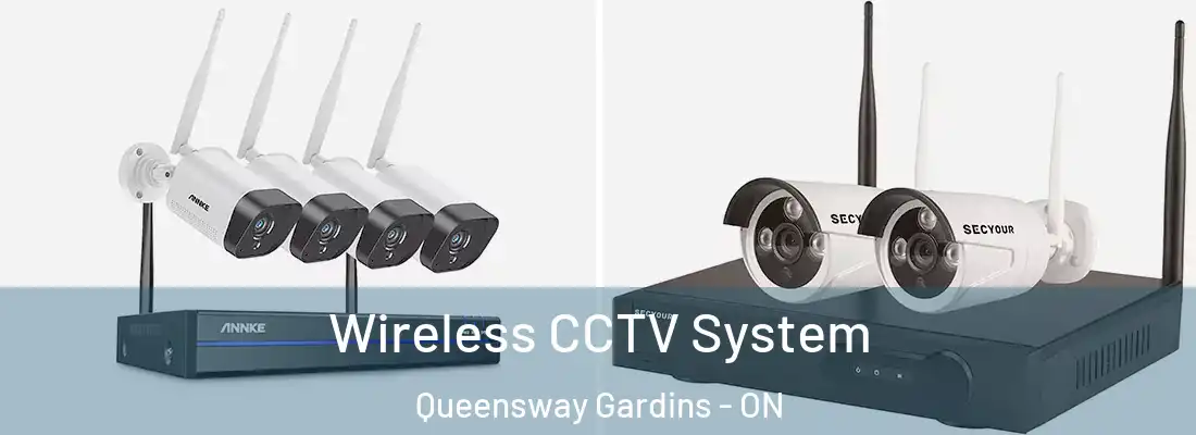  Wireless CCTV System Queensway Gardins - ON